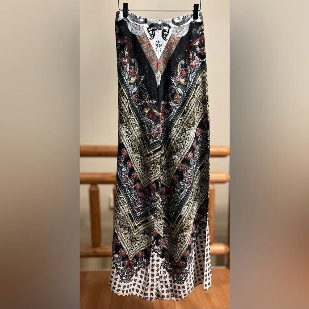 Alice + Olivia Boho Wide Leg Palazzo Pants Size 2